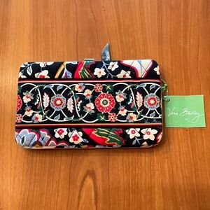 Vera Bradley Opera Wallet - Black and Red